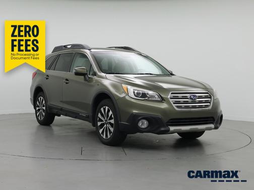 Green 2015 Subaru Outback Limited