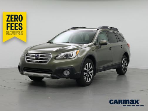 Green 2015 Subaru Outback Limited