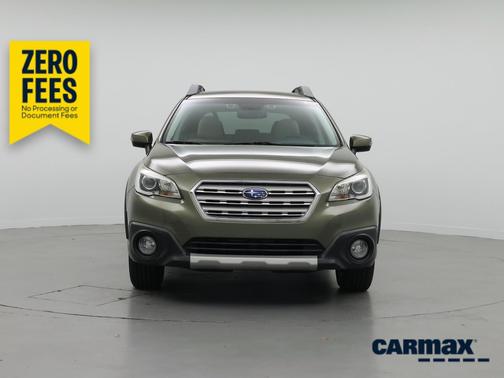 Green 2015 Subaru Outback Limited
