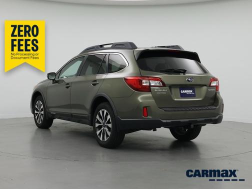Green 2015 Subaru Outback Limited