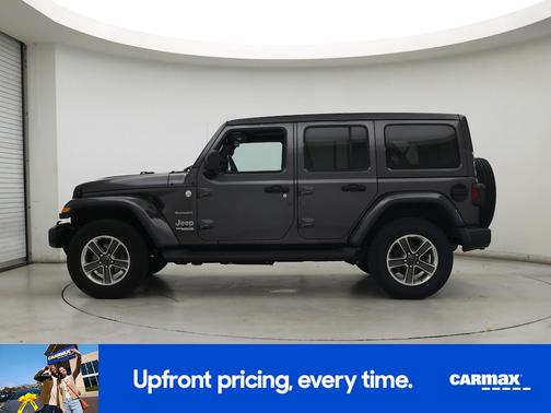 Gray 2020 Jeep Wrangler Unlimited Sahara