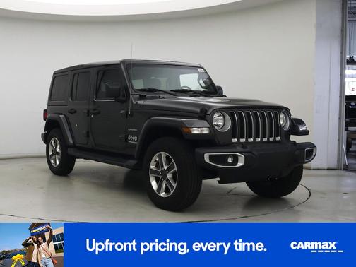 Gray 2020 Jeep Wrangler Unlimited Sahara