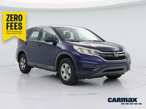 Blue 2015 Honda CR-V LX
