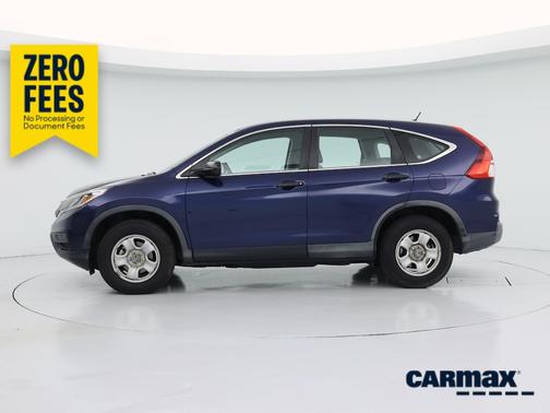 Blue 2015 Honda CR-V LX