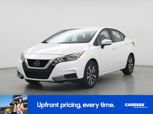 White 2021 Nissan Versa SV