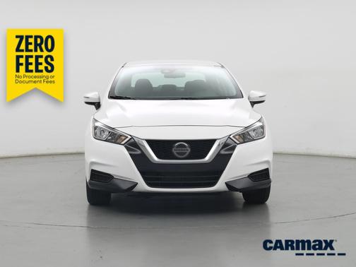 White 2021 Nissan Versa SV