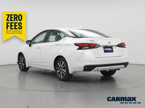 White 2021 Nissan Versa SV