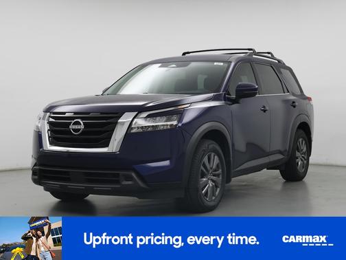 Blue 2022 Nissan Pathfinder SV