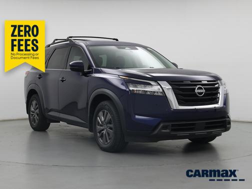 Blue 2022 Nissan Pathfinder SV