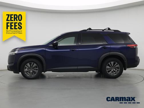Blue 2022 Nissan Pathfinder SV