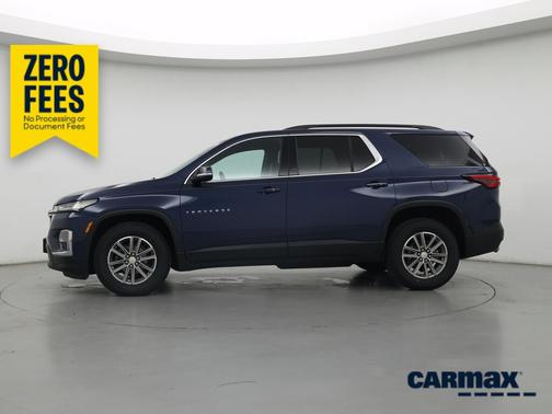 Blue 2023 Chevrolet Traverse LT Leather