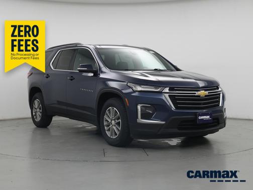 Blue 2023 Chevrolet Traverse LT Leather