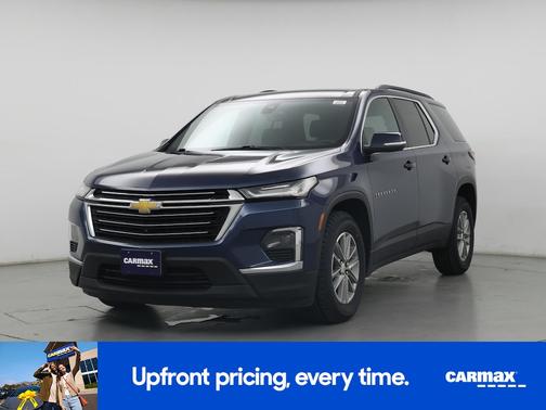 Blue 2023 Chevrolet Traverse LT Leather