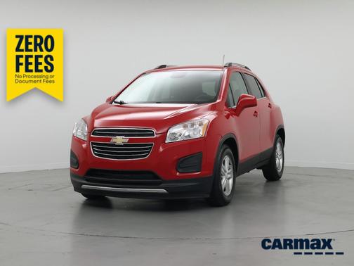 Red 2015 Chevrolet Trax LT