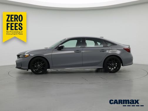 Gray 2025 Honda Civic Sport