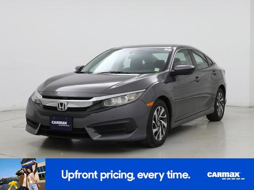 Gray 2018 Honda Civic EX
