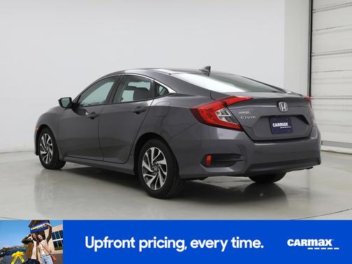 Gray 2018 Honda Civic EX