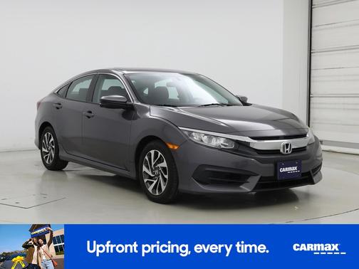 Gray 2018 Honda Civic EX