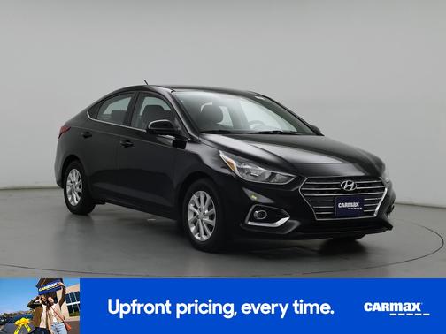 Black 2019 Hyundai Accent SE