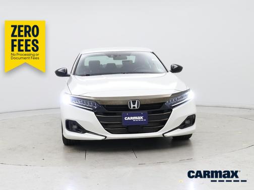 White 2022 Honda Accord Sport