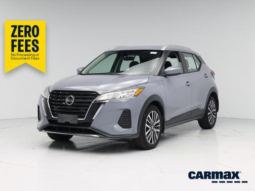 Blue 2021 Nissan Kicks SV