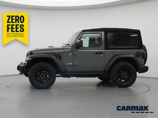 Gray 2021 Jeep Wrangler Unlimited Sport