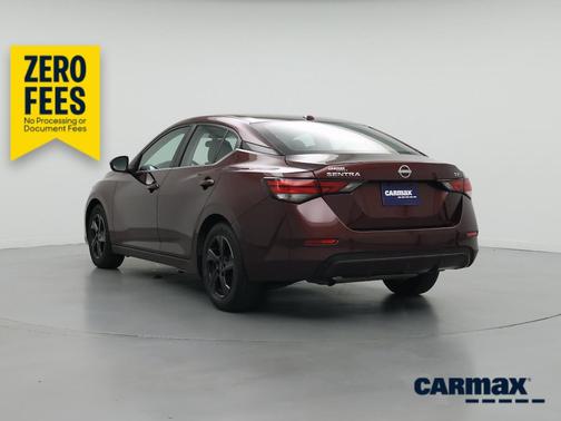 Burgundy 2024 Nissan Sentra SV