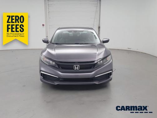 Gray 2019 Honda Civic LX