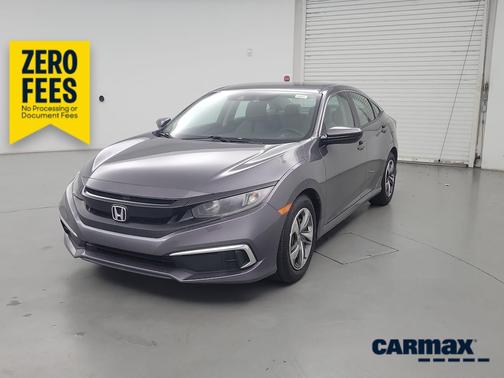 Gray 2019 Honda Civic LX