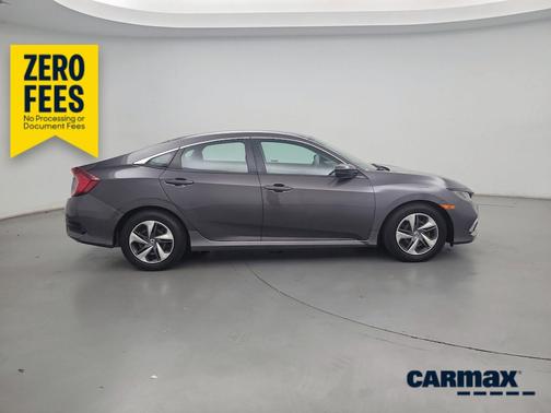Gray 2019 Honda Civic LX