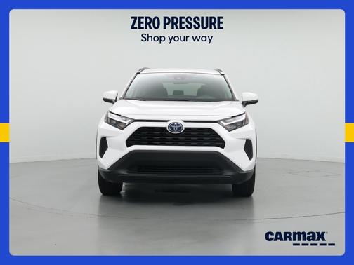 White 2024 Toyota RAV4 Hybrid LE