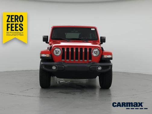 Red 2021 Jeep Wrangler Unlimited 80th Anniversary