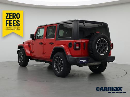 Red 2021 Jeep Wrangler Unlimited 80th Anniversary