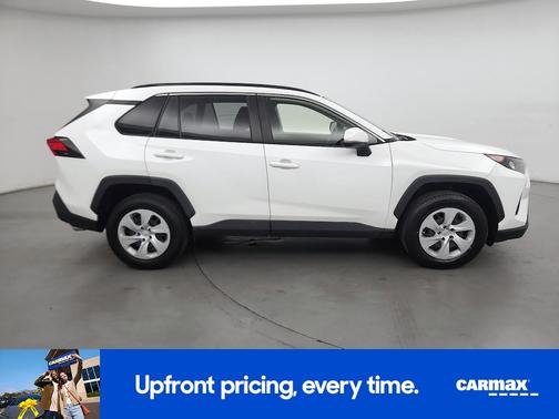 White 2019 Toyota RAV4 LE