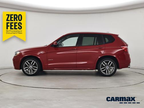 Red 2016 BMW X3 XDrive28i