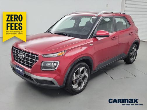 Red 2022 Hyundai VENUE Limited