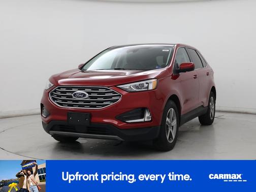 Red 2022 Ford Edge SEL