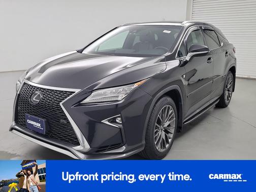 Black 2019 Lexus RX 350 F-Sport