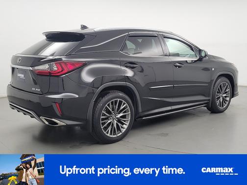 Black 2019 Lexus RX 350 F-Sport