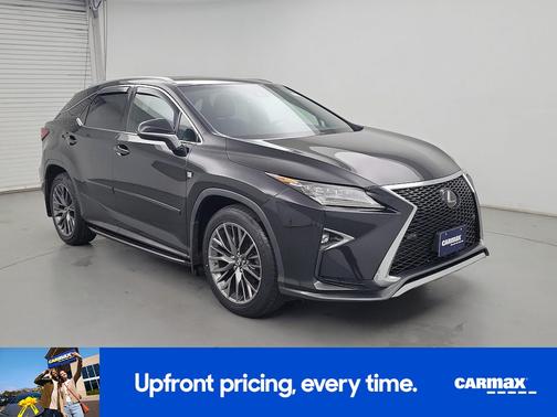 Black 2019 Lexus RX 350 F-Sport