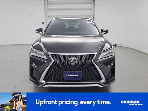 Black 2019 Lexus RX 350 F-Sport