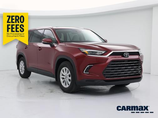 Red 2025 Toyota Grand Highlander XLE