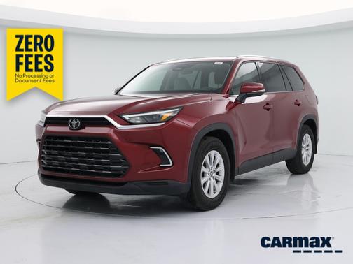 Red 2025 Toyota Grand Highlander XLE