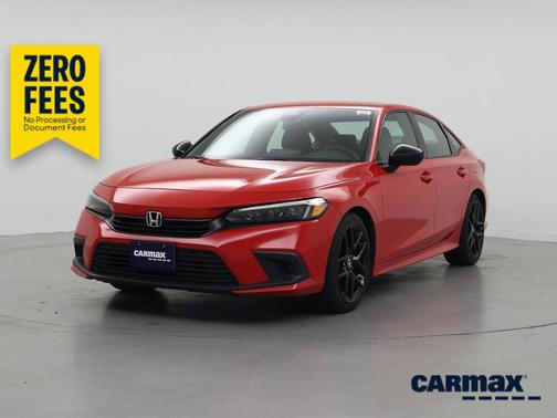 Red 2023 Honda Civic Sport