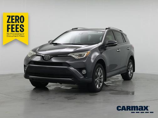 Gray 2018 Toyota RAV4 Limited