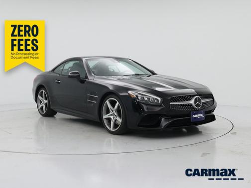 Black 2017 Mercedes-Benz SL 550