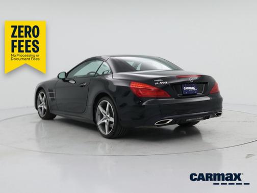 Black 2017 Mercedes-Benz SL 550
