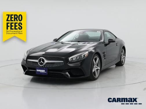 Black 2017 Mercedes-Benz SL 550