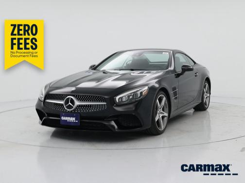 Black 2017 Mercedes-Benz SL 550