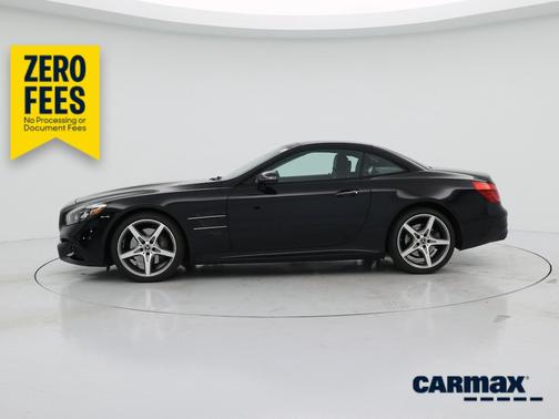 Black 2017 Mercedes-Benz SL 550